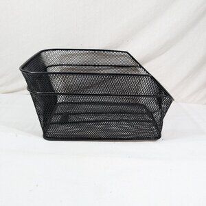Rear Bike Rack Wire Basket Rust Resistant